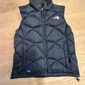 The North Face Black Quilted Vest